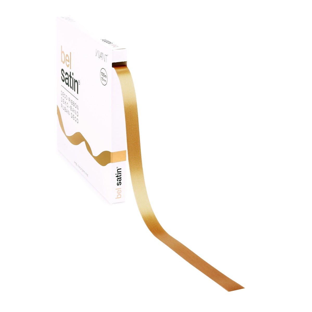 Bel Satin Band 15mm - Gold