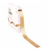 Bel Satin lint 25mm - Light Gold