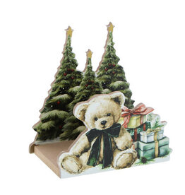 Scène de l’ours Winter scene " de Noël