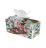 Schmetterlingsbox 2 Pralinen Christmas "Winter scene"