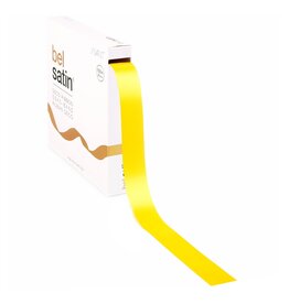 Bel Satin ribbon 25mm - Yellow