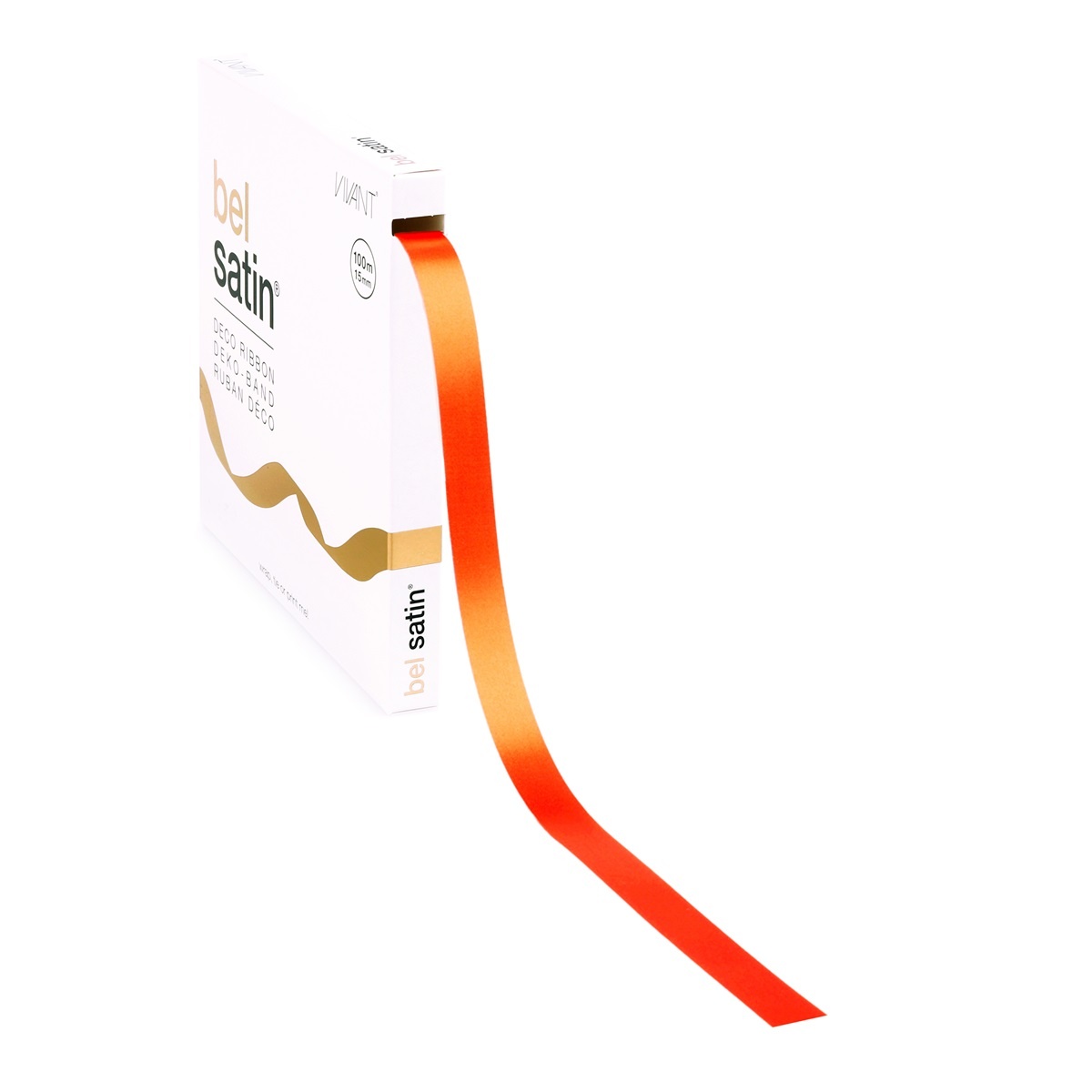 Bel Satin Band 15mm - Orange
