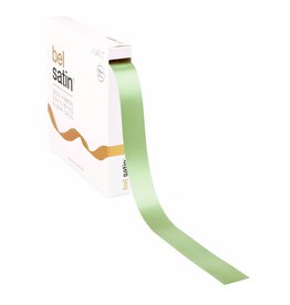 Bel Satin lint 25mm - Light Olive