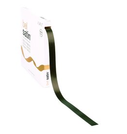 Bel Satin lint 15mm - Moss