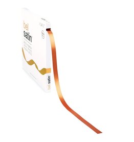 Bel Satin ribbon 10mm - Brandy