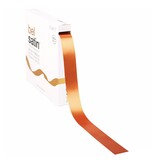 Bel Satin lint 25mm - Brandy