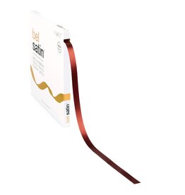 Bel Satin lint 10mm - Brown