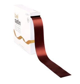 Bel Satin ribbon 40mm - Brown