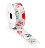 Christmas Joy Chiffon band 10m/40mm