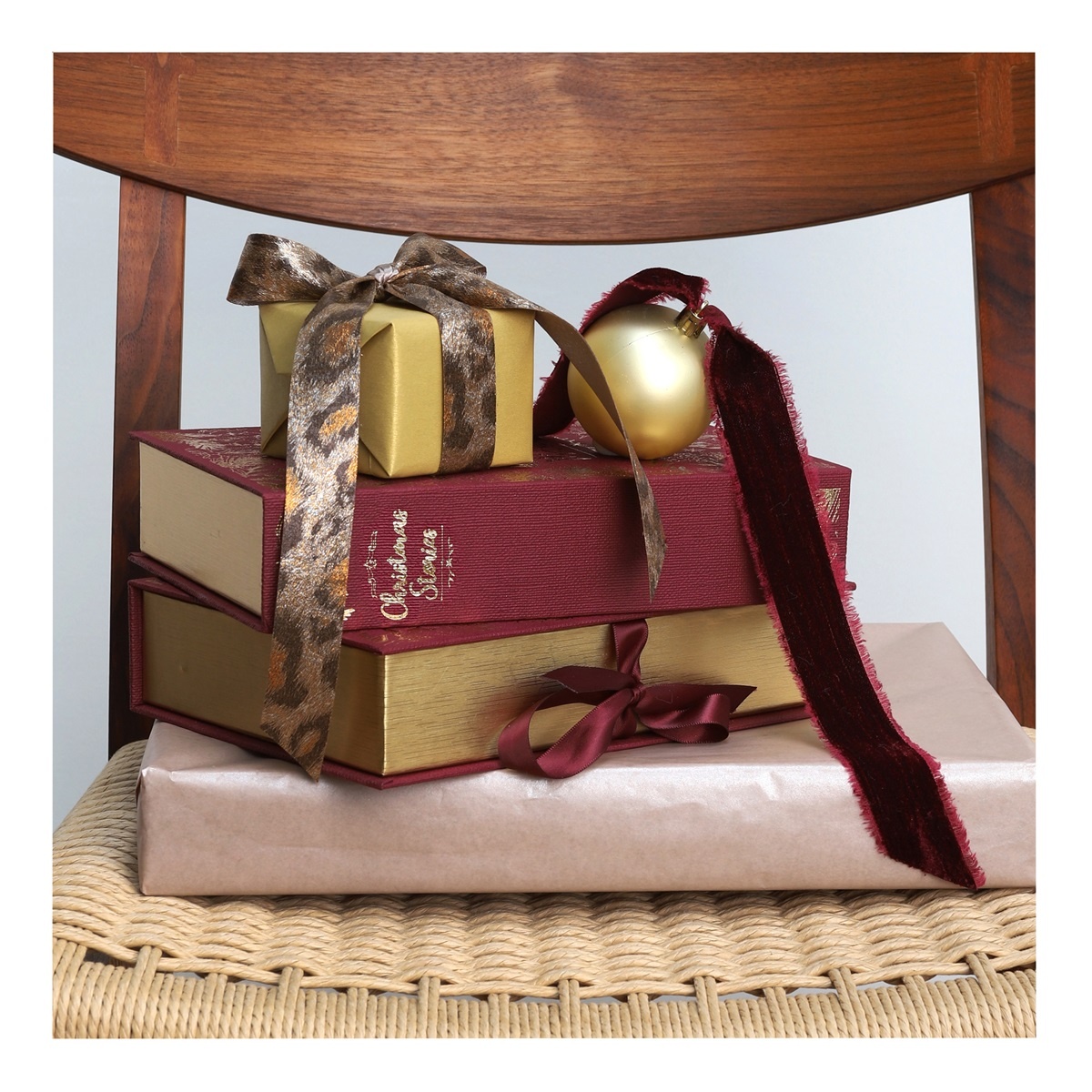 Christmas Stories paper box - 23,5/16cm