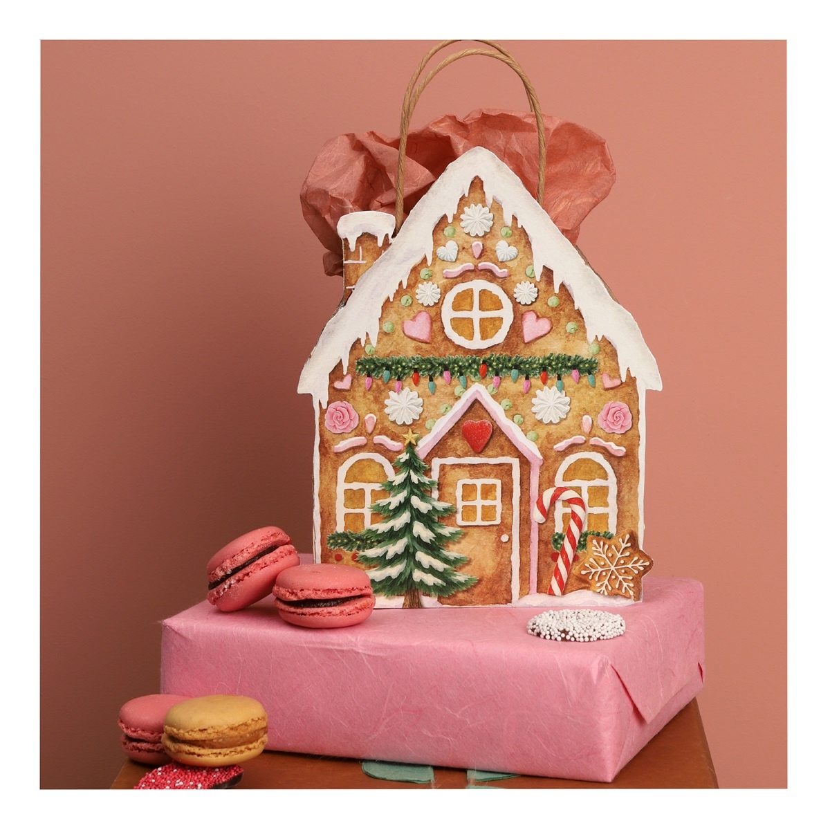 Gingerbread House bag