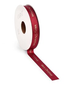 Victoria Merry Christmas ribbon
