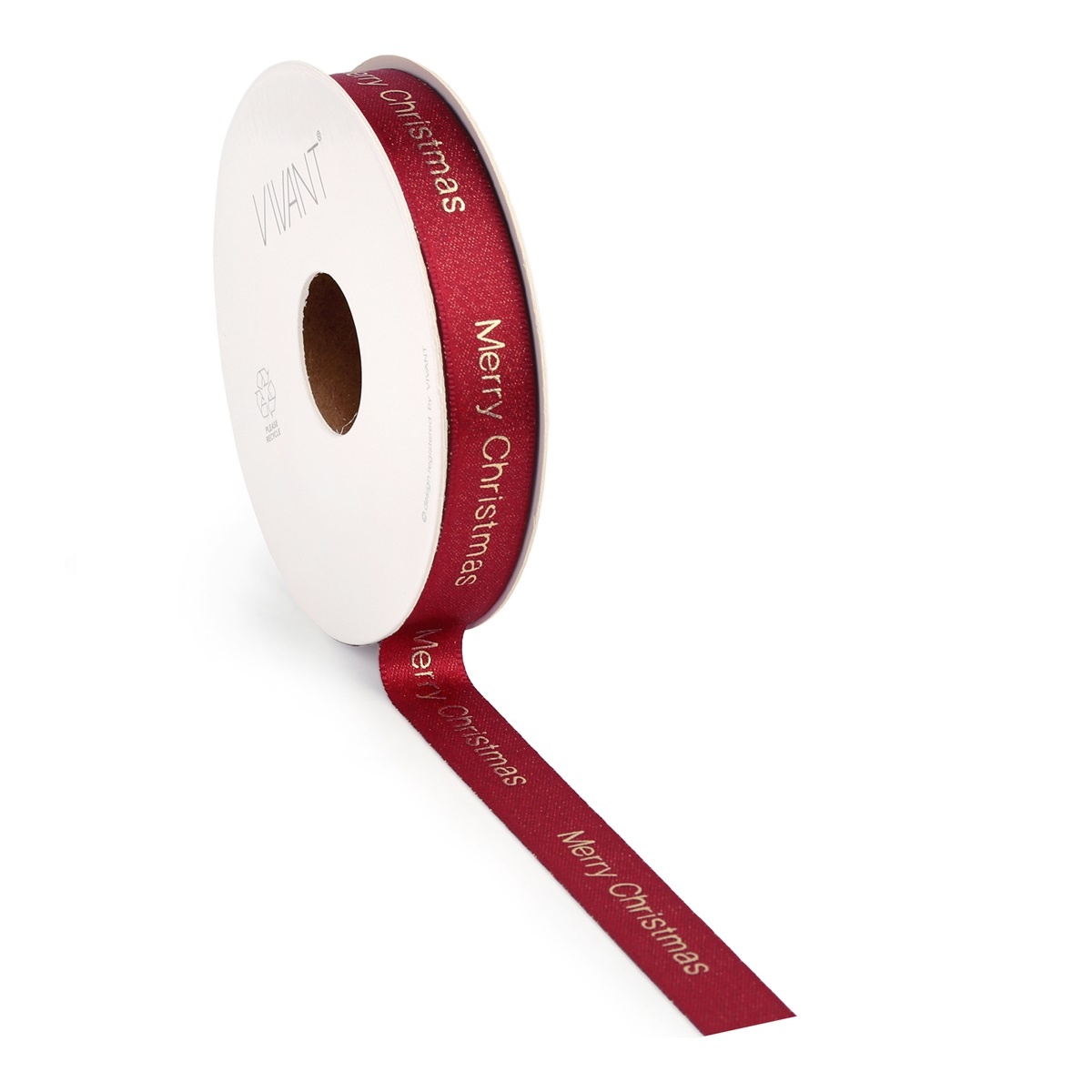 Victoria Merry Christmas ribbon