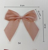Satin bow gold