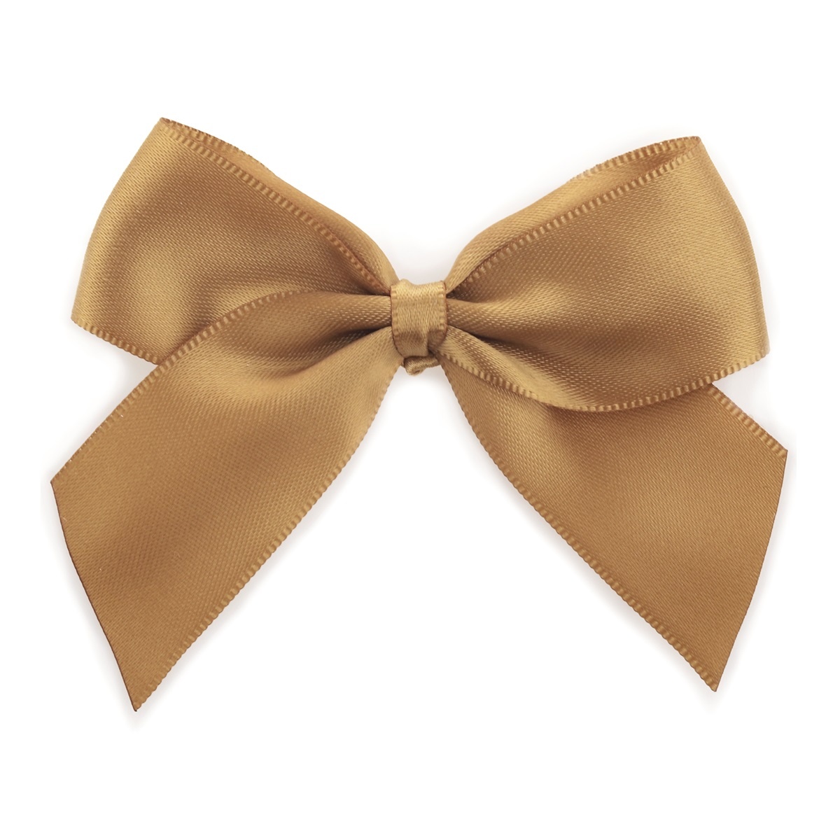 Satin bow gold