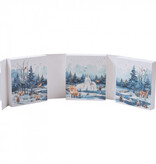 Triptychon-Kalender Matin d'Hiver