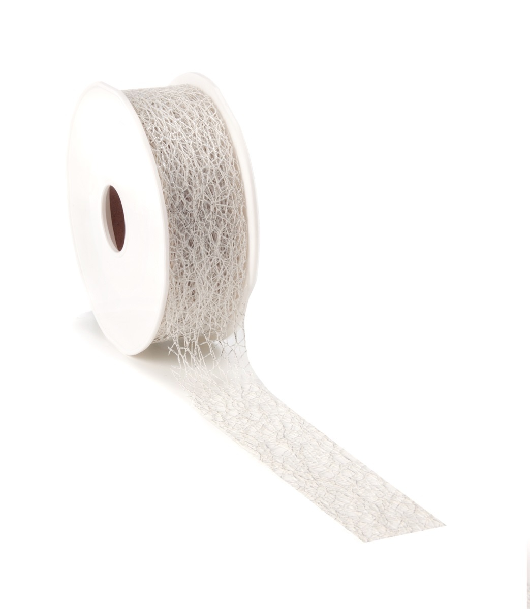 Crispy Deluxe ribbon 30mm - Silver