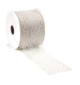 Crispy Deluxe ribbon 70mm - Silver