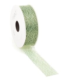 Crispy Deluxe ribbon 30mm - Light Olive