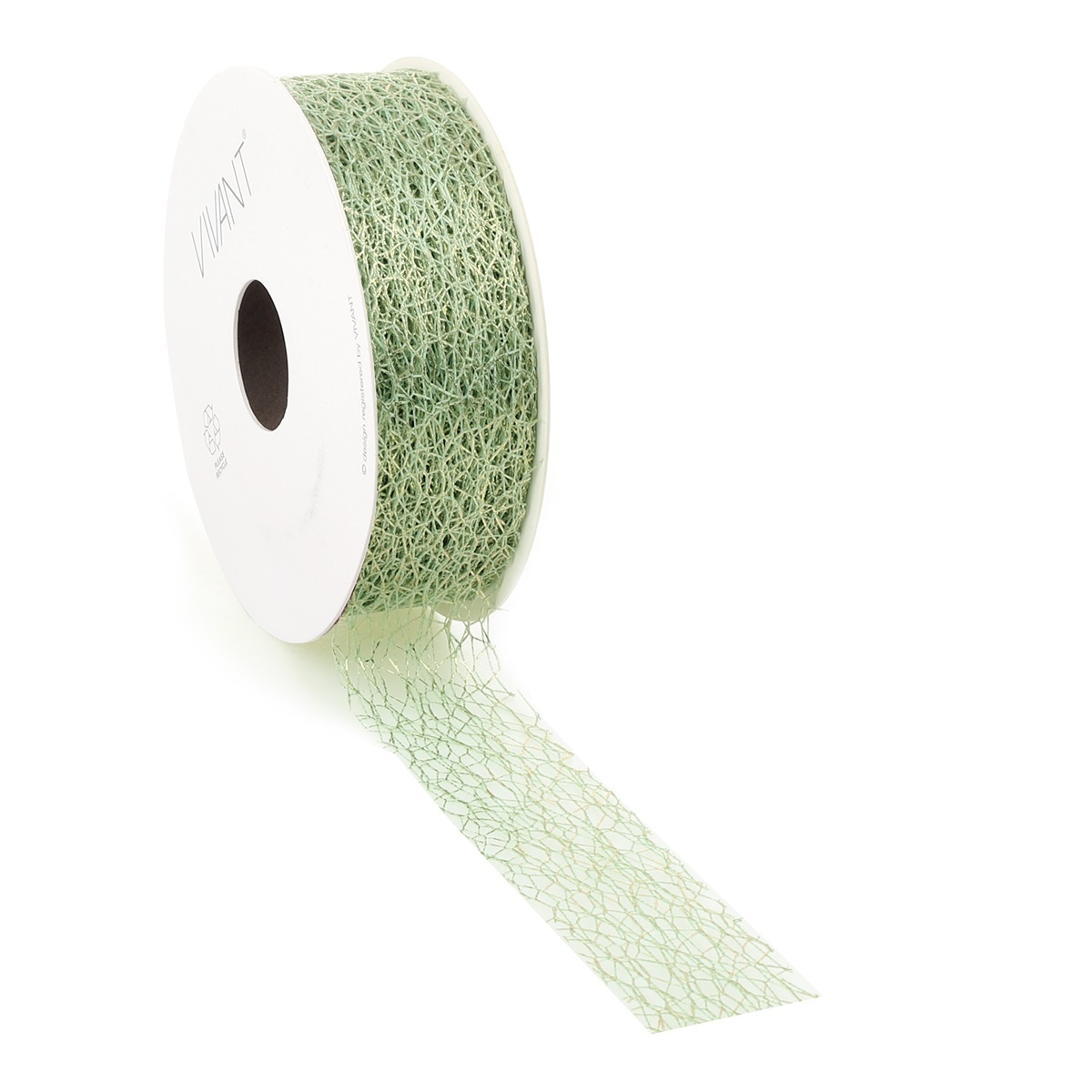 Crispy Deluxe ruban 30mm - Light Olive