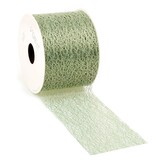 Crispy Deluxe ribbon 70mm - Light Olive