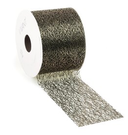 Crispy Deluxe ribbon 70mm - Black Gold