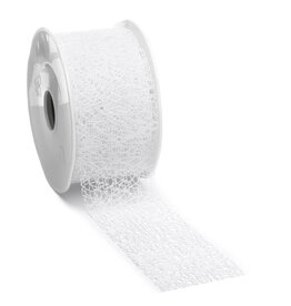 Crispy ruban 50mm - White