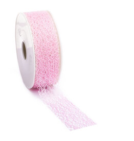 Crispy ruban 30mm - Rose