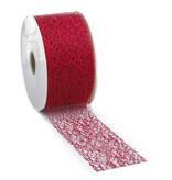 Crispy ribbon 50mm - Wine Red