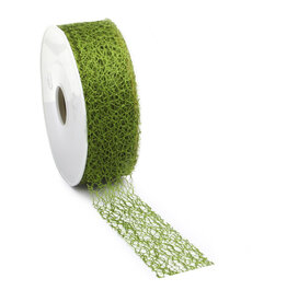 Crispy ribbon 30mm - Apple Green
