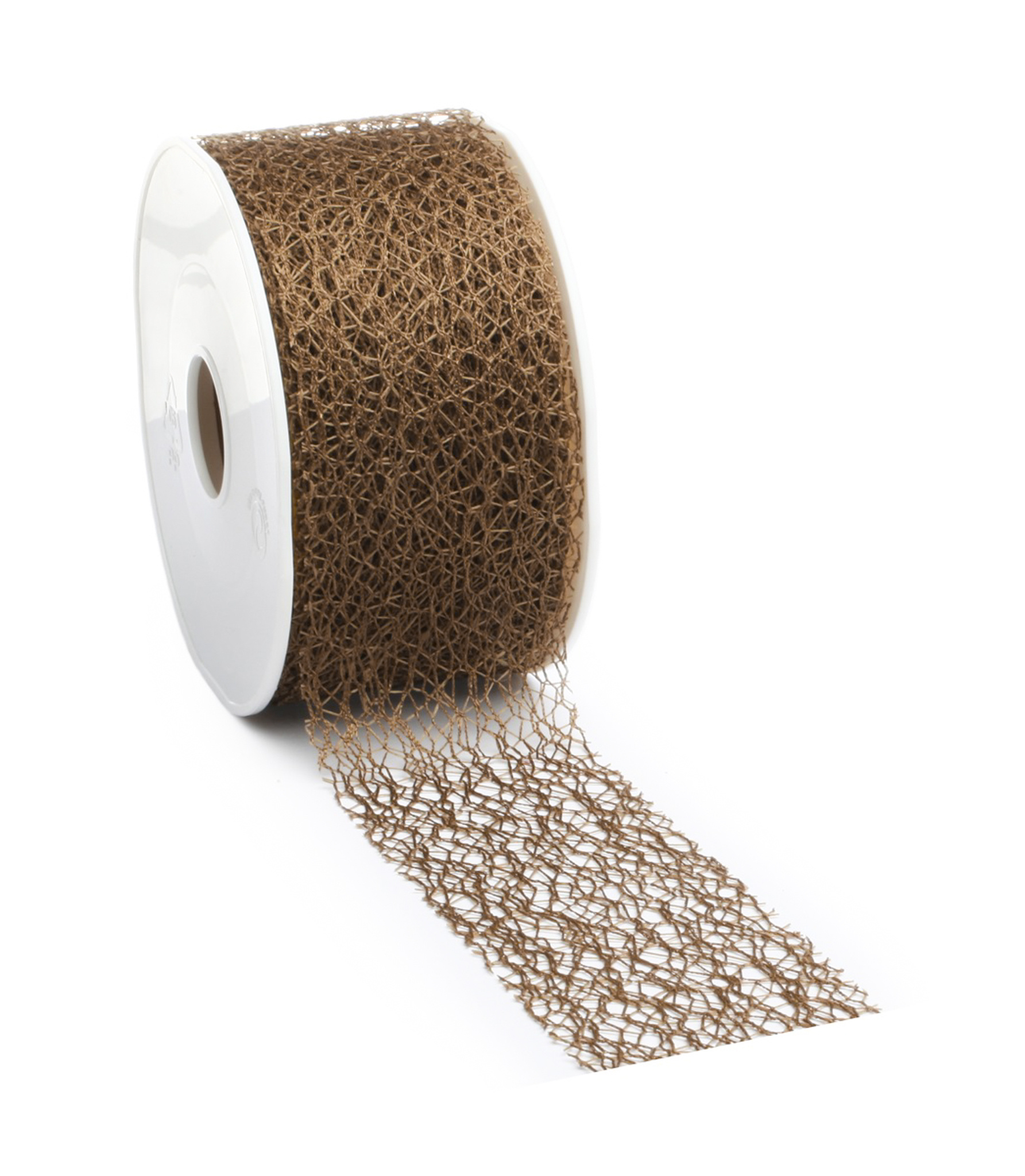 Crispy ribbon 50mm - Mix Brown