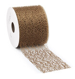 Crispy ribbon 70mm - Mix Brown