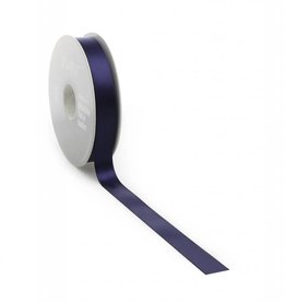 Double Face Satin Band - Dark Blue