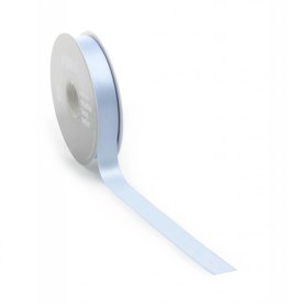 Double Face Satin Band - Light Blue