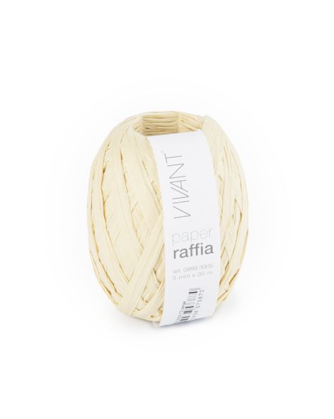 Paper Raffia - Beige - 6 rollen