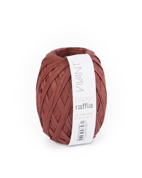 Paper Raffia - Bordeaux - 6 bobines