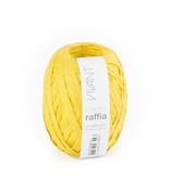 Paper Raffia - Yellow - 6 rollen