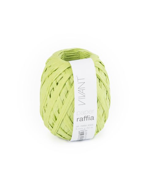 Paper Raffia - Spring Green - 6 Rolls