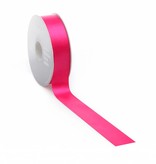 Double Face Satin Band - Fuchsia