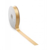 Double Face Satin Band - Gold