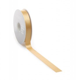 Double Face Satin ribbon - Gold