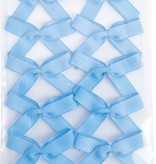 Single sticker bows grosgrain - 150 stuks