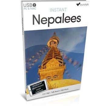 INSTANT Nepalees leren - Taalcursus 2 in 1 (USB)