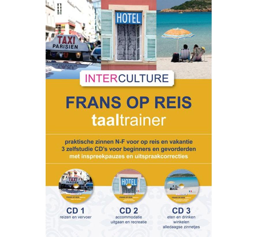 Interculture Taaltrainer Frans op reis - 3 CD's