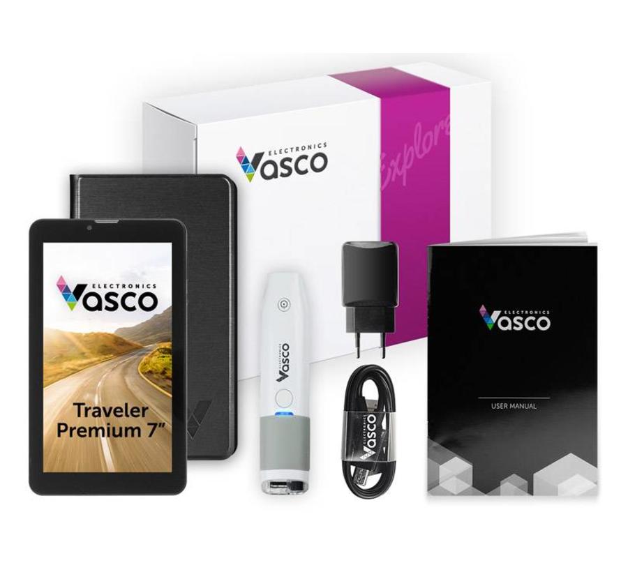 Vasco Traveler Premium Sprekende vertaalcomputer 7 inch+ Vertaalpen