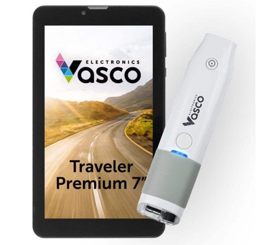 Vasco Traveler Premium Sprekende vertaalcomputer 7 inch+ Vertaalpen