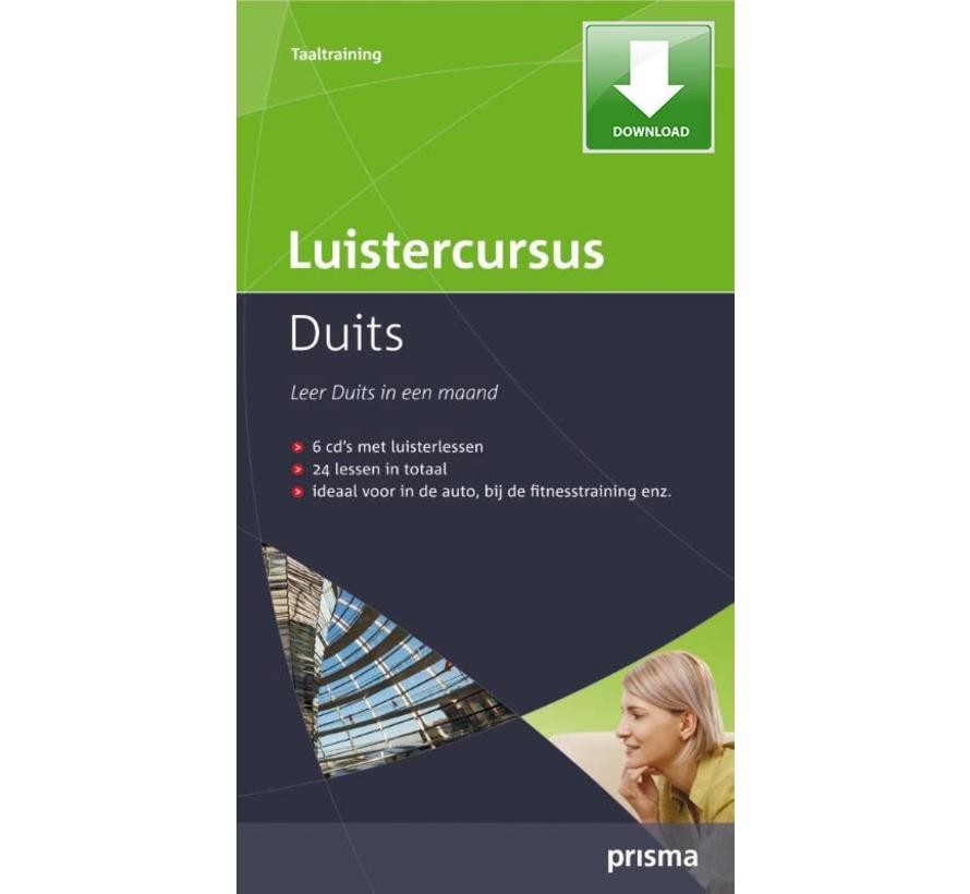 Luistercursus Duits (Audio taalcursus) - Duits leren binnen een maand