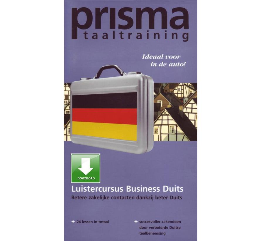 Prisma luistercursus Business  Duits - Directe Downloadcursus Zakelijk Duits