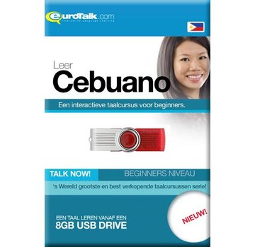 Eurotalk Talk Now Leer Cebuano (Bisaya) voor Beginners (USB)