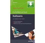 Luistercursus Italiaans (Download) - Leer Italiaans voor Beginners